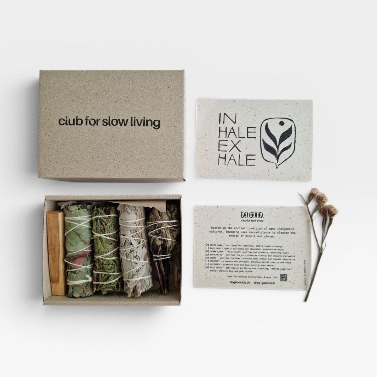 Coffret Cadeau de Fumigation Sacred Space