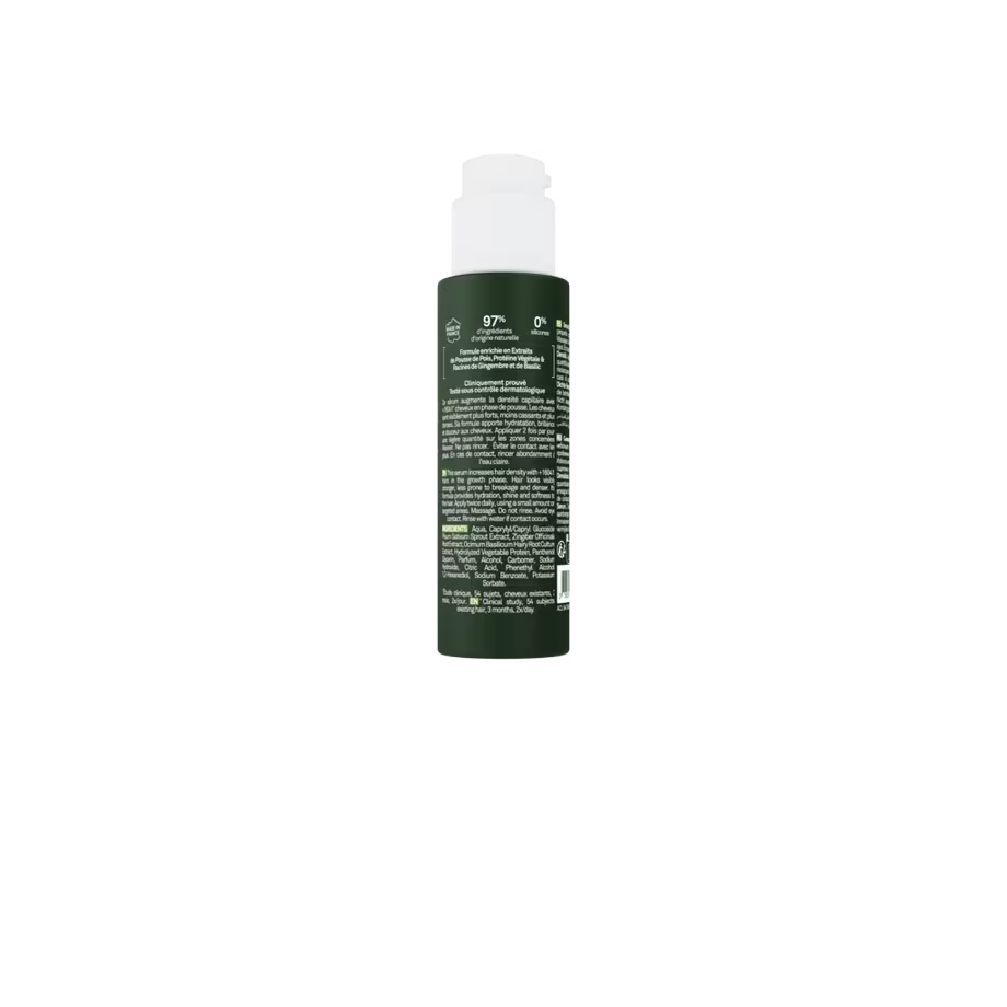 Luxéol Sérum Densité Cheveux à l'Extrait de Pousse de Pois – Sérum Capillaire Densifiant – 100 ml