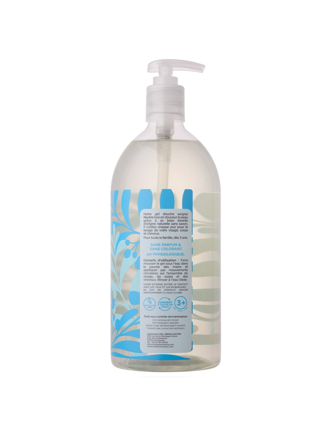 Gel douche BIO** Neutre