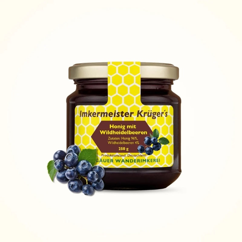 Honey with Wild Blueberries