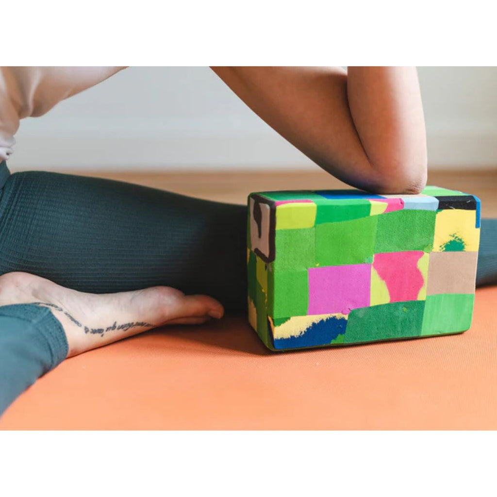 Bloc de yoga recyclé Jungle Petit