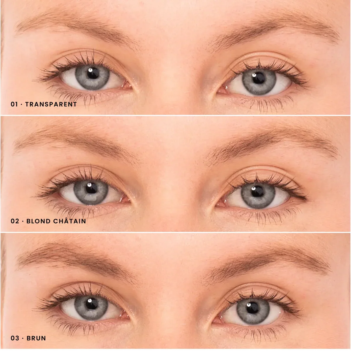 Gel transparent à sourcils Charlotte Bio