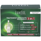 Luxéol Chute de cheveux réactionnelle 3en1 (fioles)