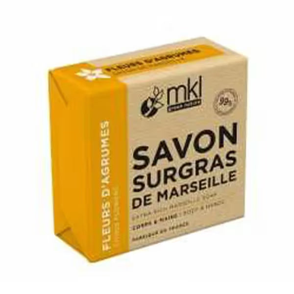 MKL GREEN NATURE - Marseille Extra-Nourishing Soap with Citrus Blossom (100g)