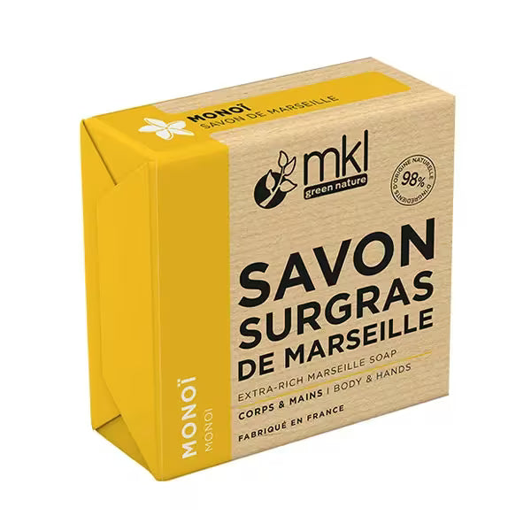 MKL GREEN NATURE - Marseille Extra-Nourishing Soap with Monoi (100g)