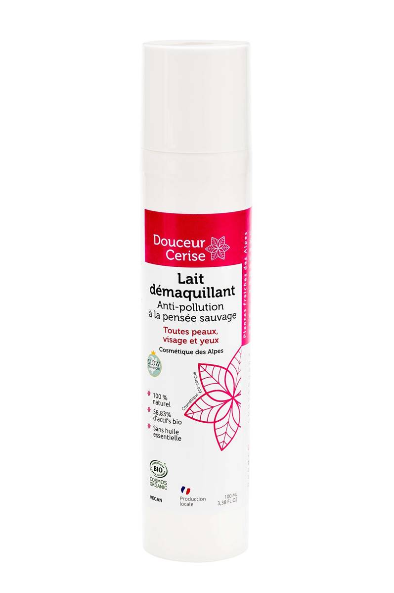 Lait Démaquillant, Douceur Cerise, 100ml