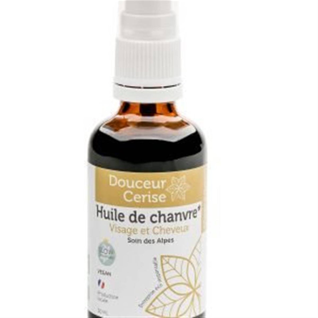 Huile de Chanvre, Douceur Cerise, 50ml