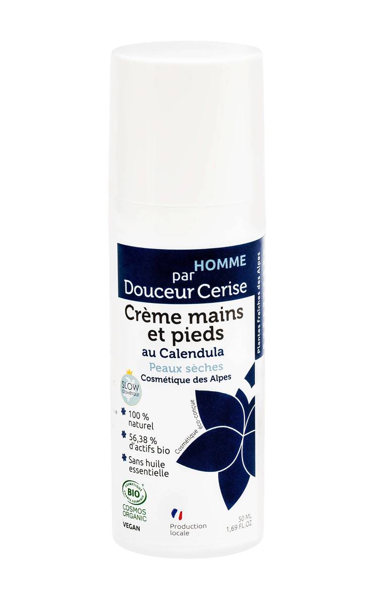Crčme Mains Et Pieds Homme, Douceur Cerise, 50ml