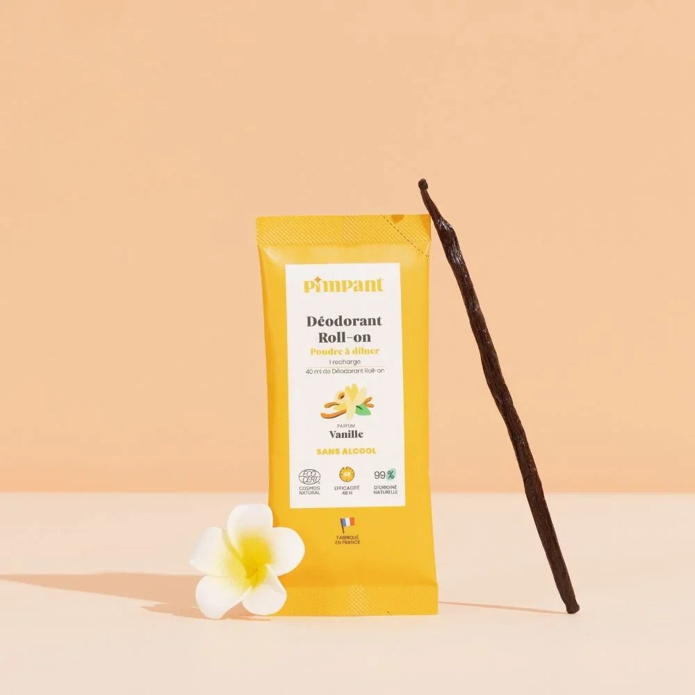 Recharge de déodorant en poudre-liquide Vanille – 20g