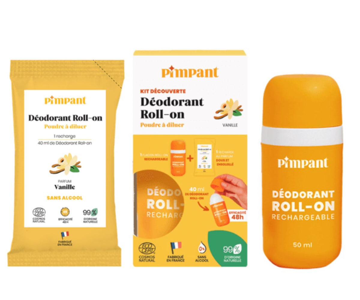Vanilla Powder-to-Liquid Deodorant Starter Kit