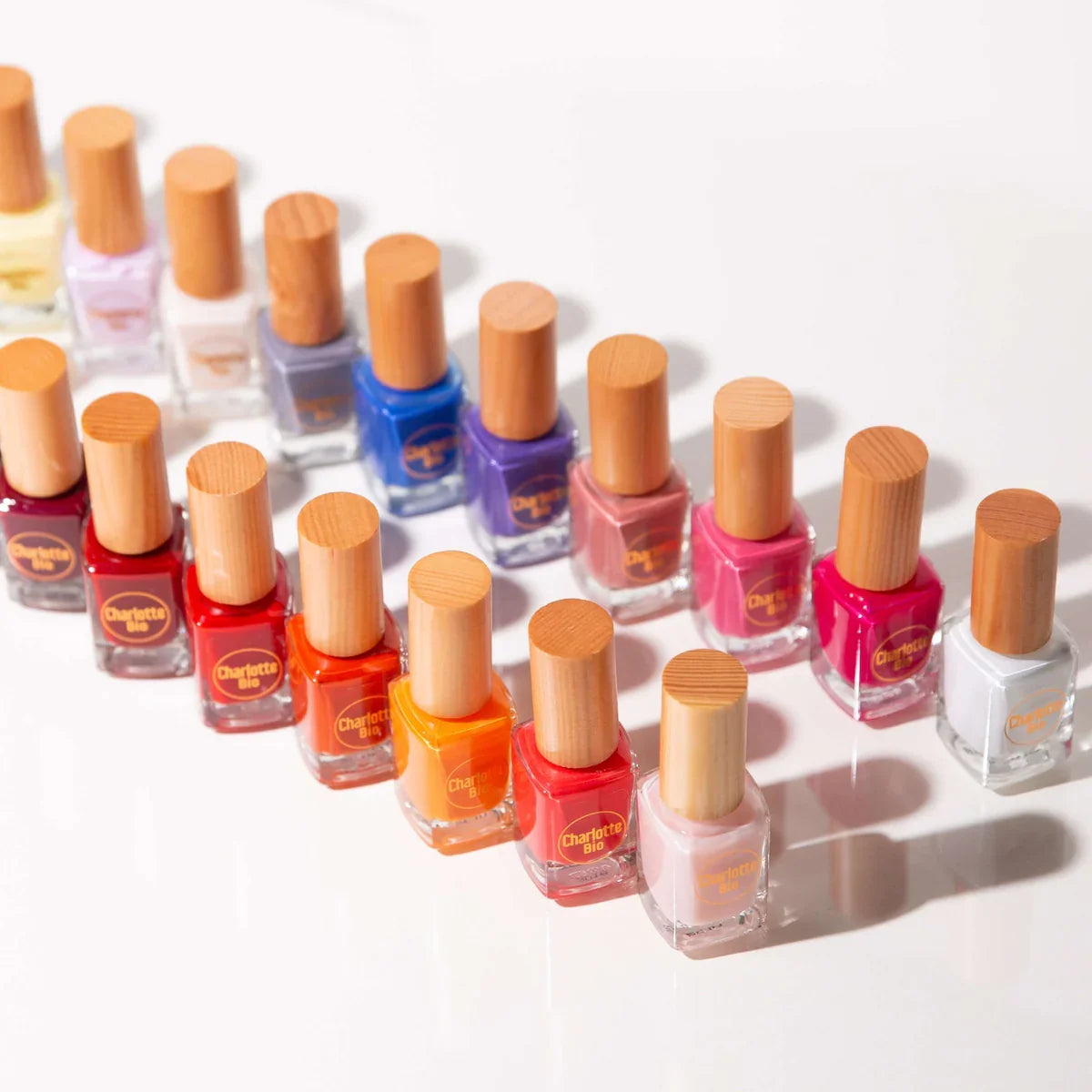 Vernis à ongles Rouge Bordeaux biosourcé
