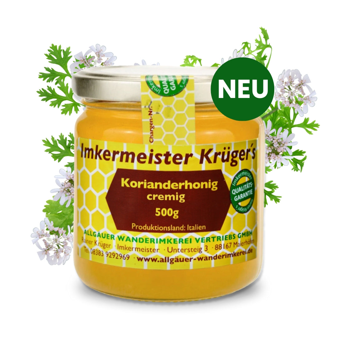 Creamy coriander honey 500g