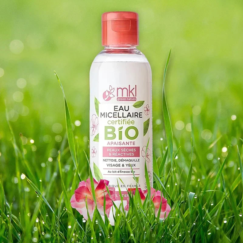 Beruhigendes BIO-Mizellenwasser Eselsmilch - 100ml - MKL Green Nature