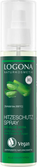 LOGONA Heat Protection Spray Organic Aloe Vera
