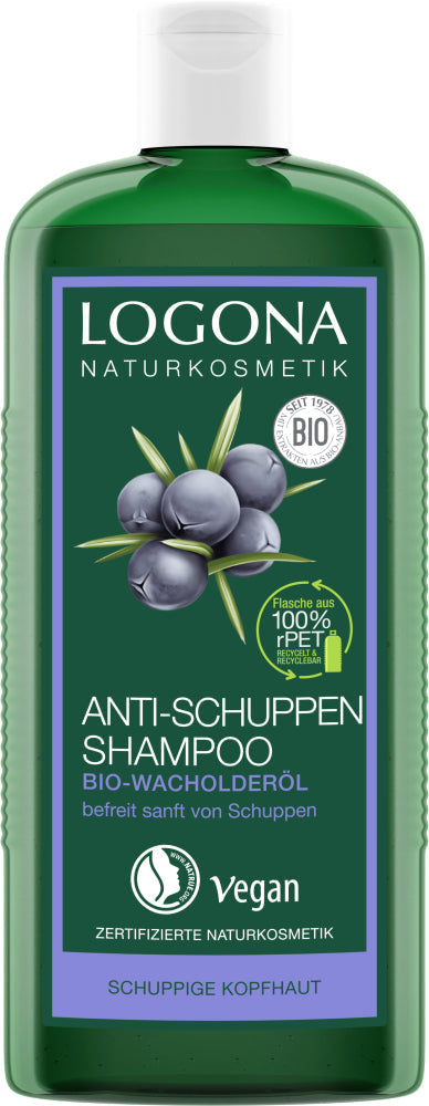LOGONA Anti-Dandruff Shampoo Organic Juniper Oil