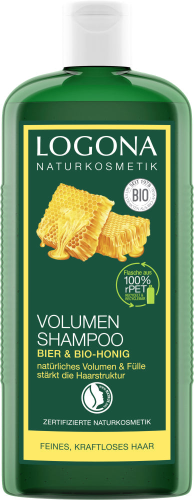LOGONA HAIR CARE SHAMPOO ORGANIC HONEY & BEER SK1 250ML