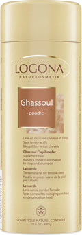LOGONA Rhassoul Clay Powder 300 g Gentle cleansing for skin and hair