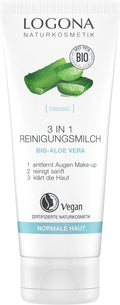 LOGONA CLASSIC 3 in 1 Cleansing Milk organic aloe vera