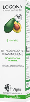 LOGONA NOURISH Radiant Complexion Vitamin Cream organic carrot & vitamin F