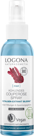 LOGONA MED Cooling Couperose Spray red algae extract SILIDINE®