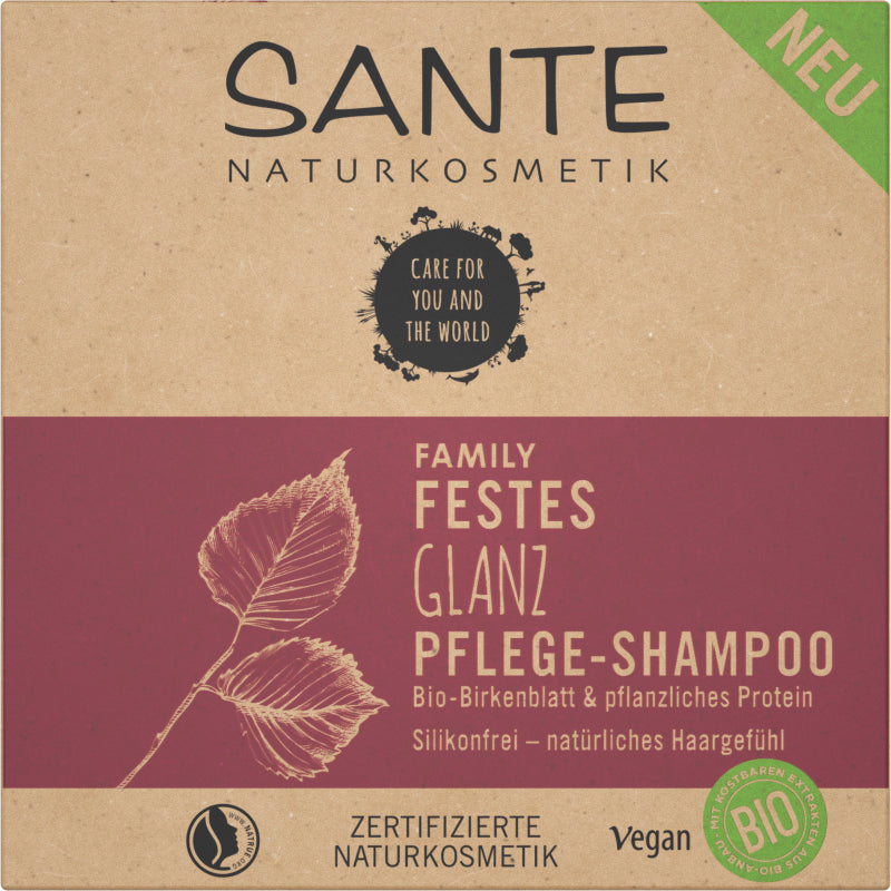 SANTE FAMILY Solid Shine Care Shampoo