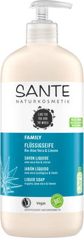 SANTE FAMILY Liquid Soap Organic Aloe Vera & Lime 500 ml
