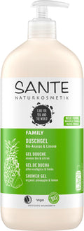 SANTE FAMILY Shower Gel Organic Pineapple & Lime 950 ml