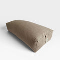 Yoga Bolster Rechteckig – Leinen Natur