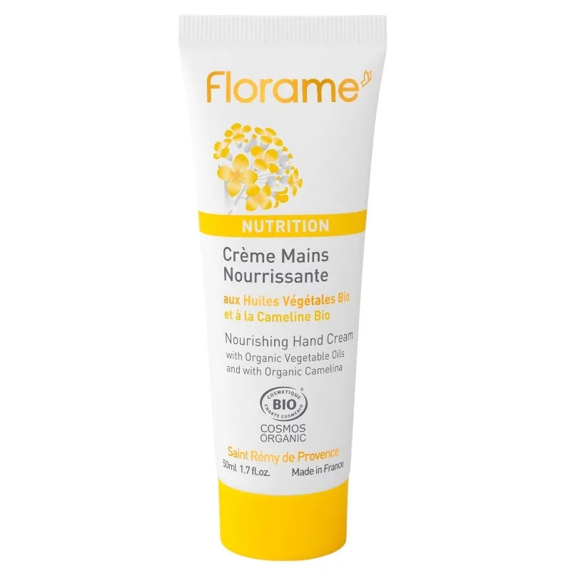Nährende Handcreme Bio Leindotter - 50ml - Florame