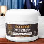Festes Deodorant Bio für Männer Kohle - 50g - Florame