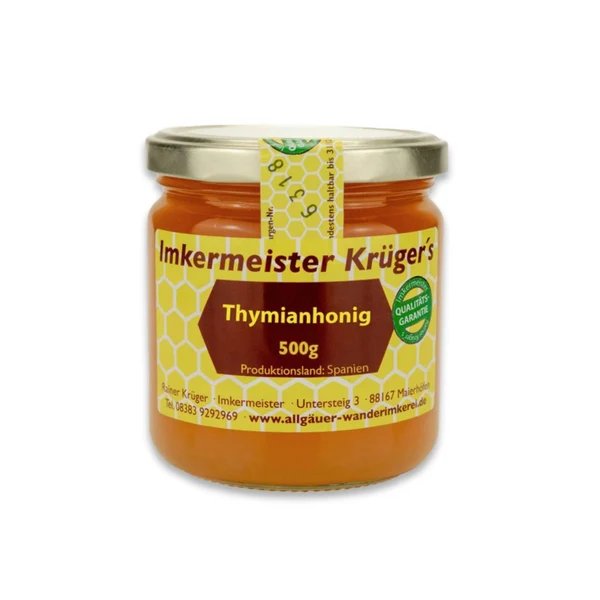 Thyme Honey 500g