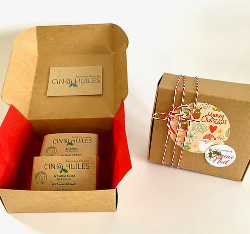 Cadeau 2 Savons (peau sèche)