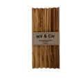 Wooden Zigzag Olive Wood Soap Holder 2 Soaps