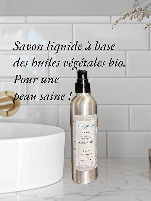 Savon Liquide Fleur d'Oranger