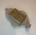 Porte savon céramique "Coeur de Viana crème"