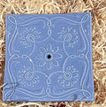 Porte-savon en céramique "Le carré Violet"
