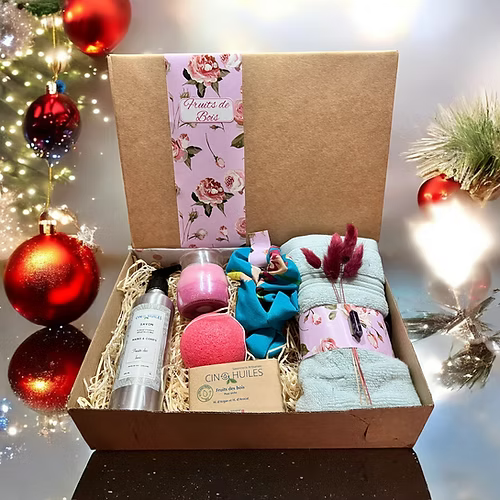 Coffret savon liquide et pain de savon
