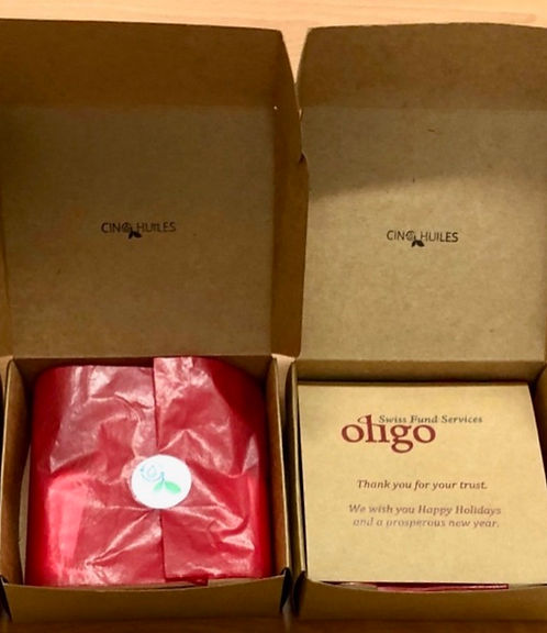 Coffret cadeau d'entreprise