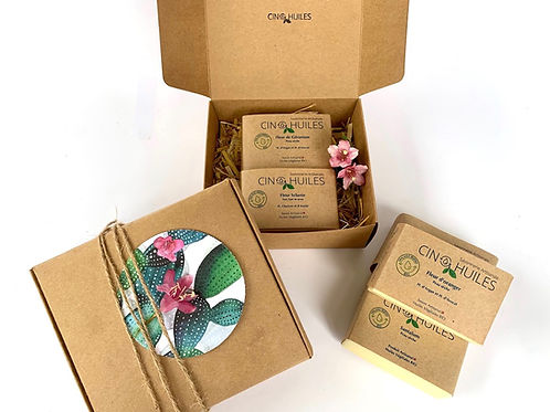 Coffret 4 savons (tout type de peau)
