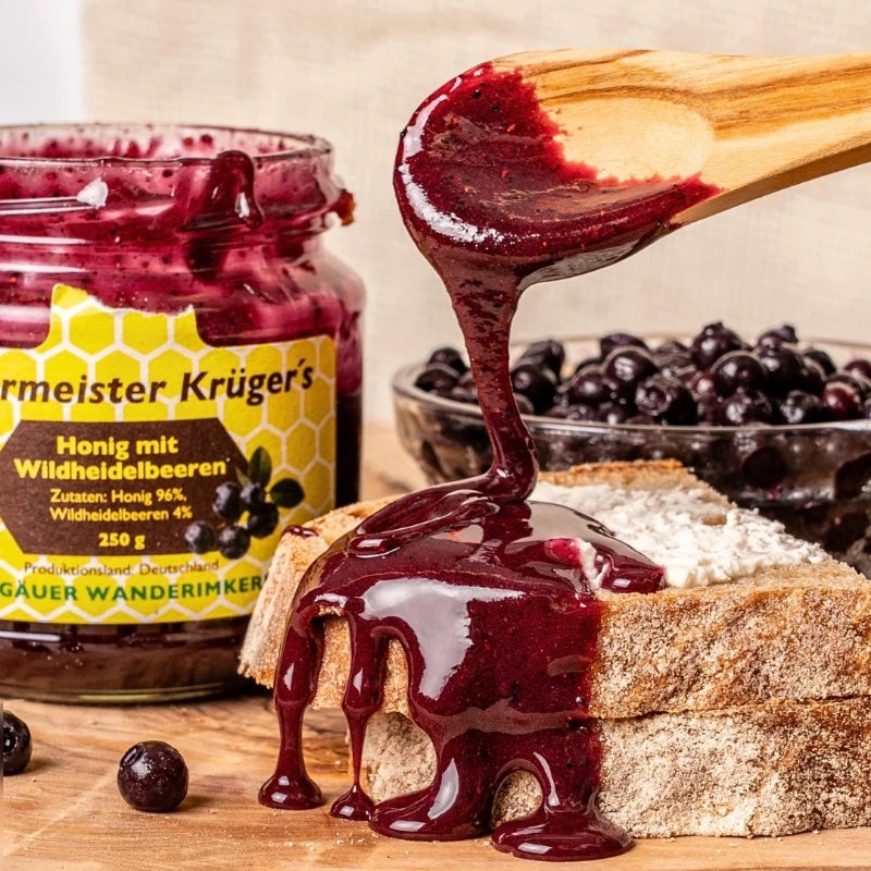 Honey with Wild Blueberries