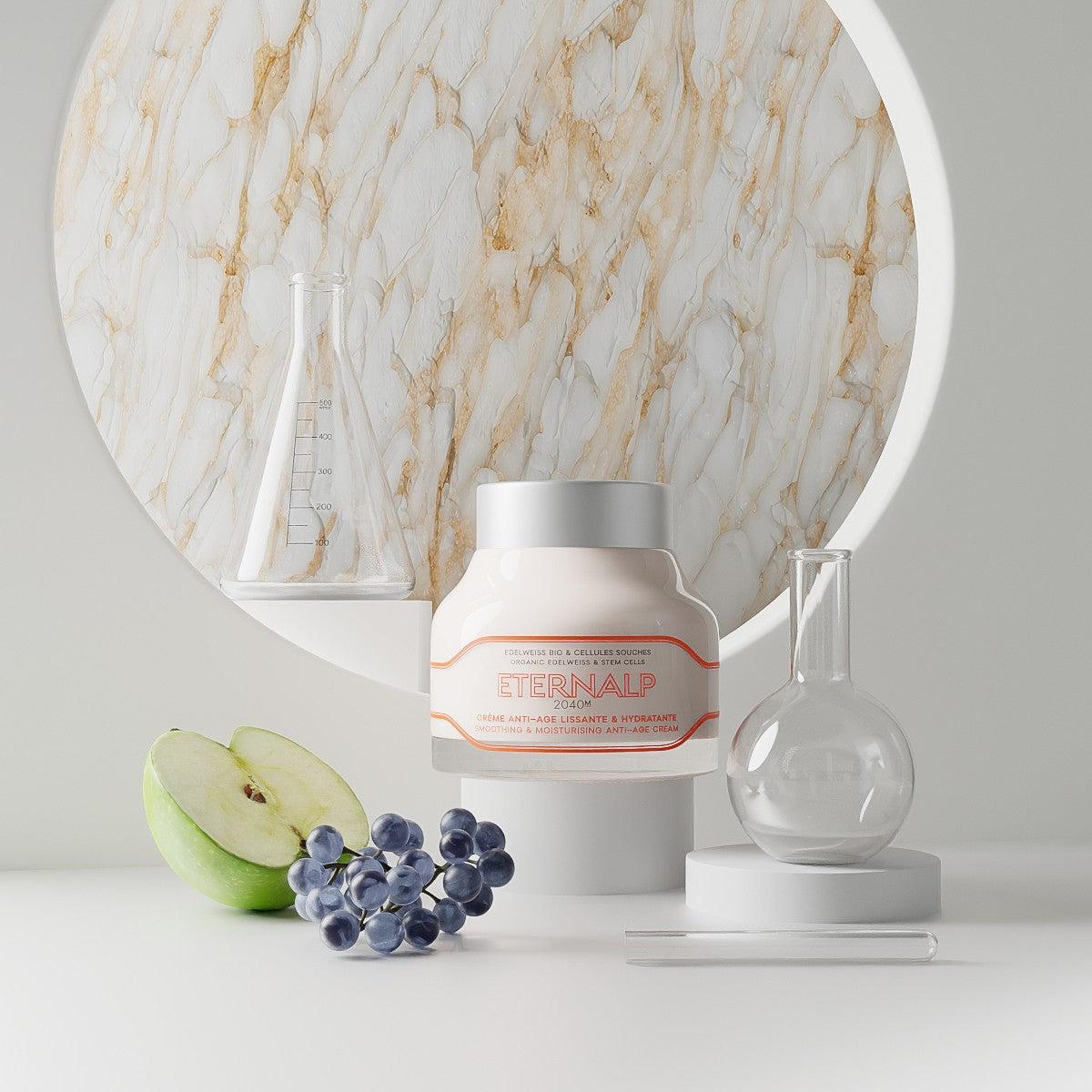 Crème anti-âge lissante et hydratante Eternalp 2040m