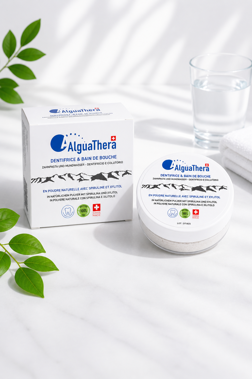Natural Tooth Powder & Mouthwash