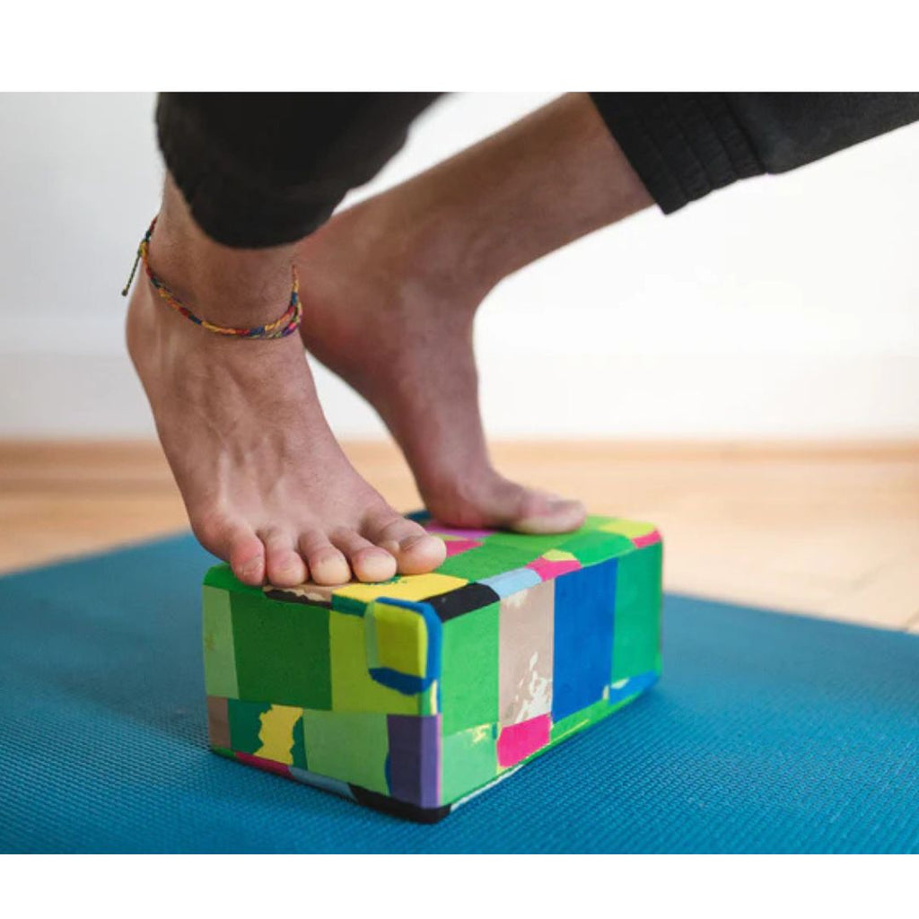Bloc de yoga recyclé Jungle