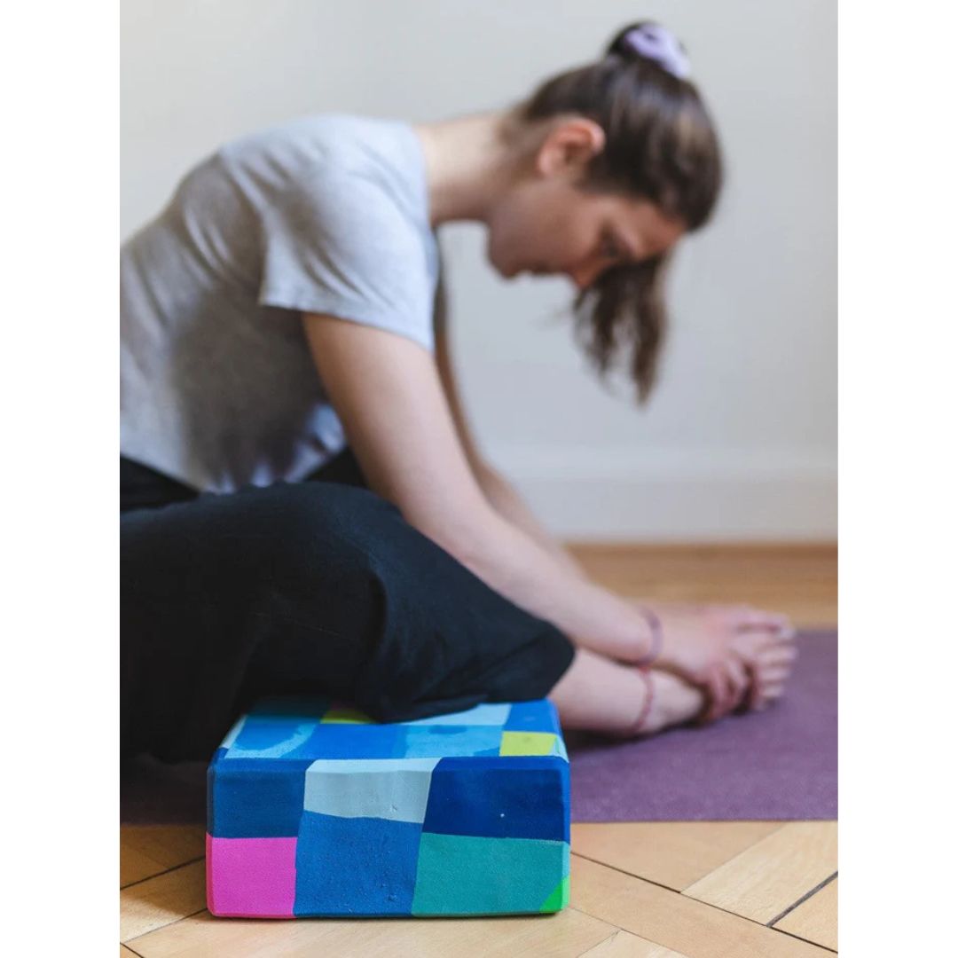 Bloc de yoga recyclé Wave
