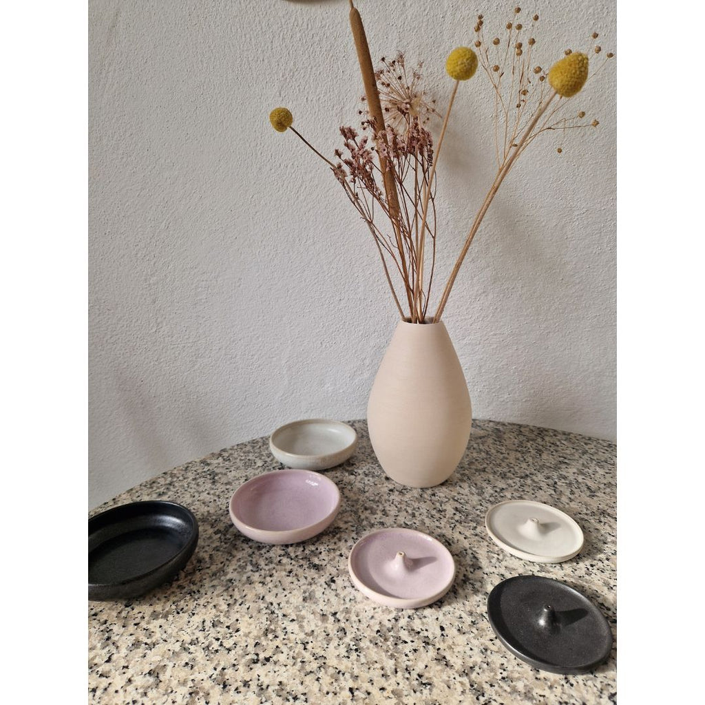 Porte-encens Céramique Noir