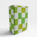 Recycled Yoga Block Yin Yang Lime