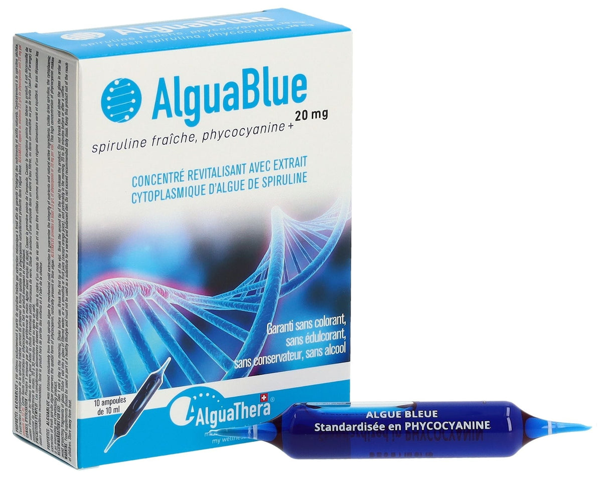 AlguaBlue - Spiruline bleu & Phycocyanine