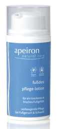 APEIRON Deodorizing foot care lotion