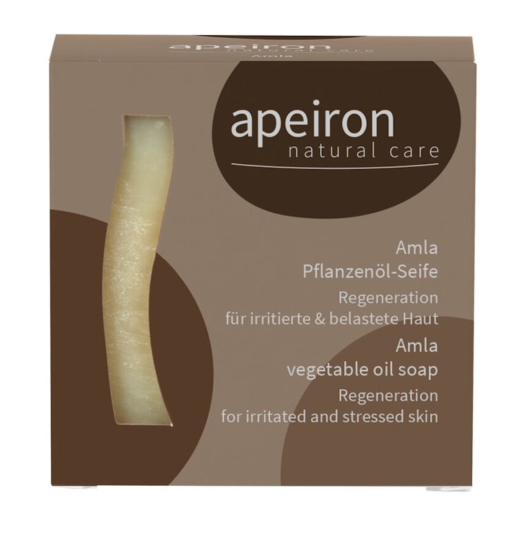 APEIRON Amla Natural Soap - regeneration for irritated & stressed skin