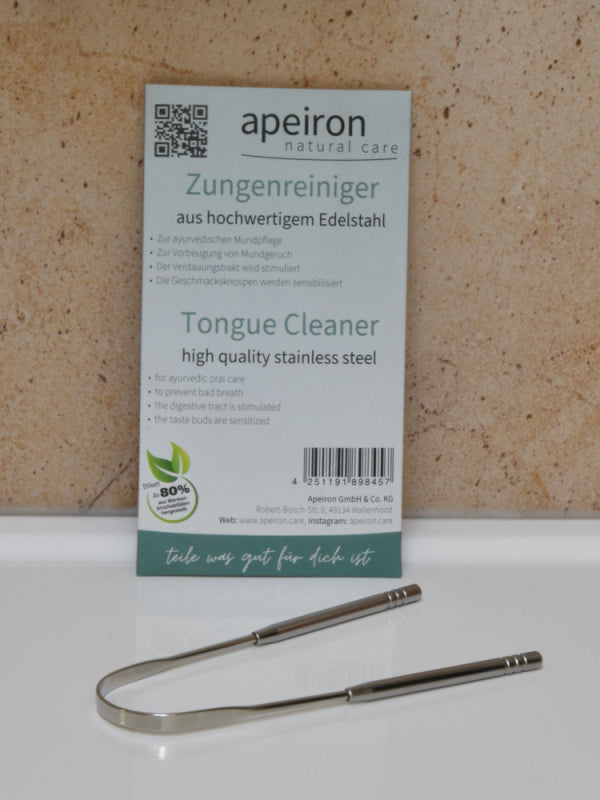 APEIRON Apeiron tongue cleaner, high quality stainless steel